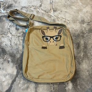 Khalil Giraffe Sling Bag/ Satchel